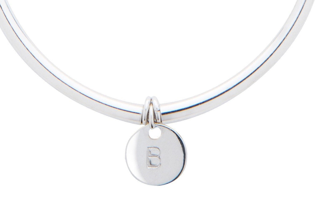Unity Friendship Bracelet in Sterling Silver + Soft Grey