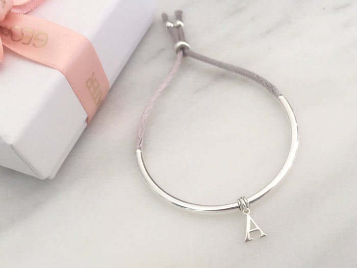 Unity Friendship Initial Charm Bracelet